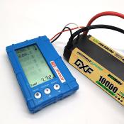 UK-PACK 2x Lipo Batterie 2S 7.6V 10000mAh 150C Gold-NGP 5mm avec cordon DEAN DXF-POWER