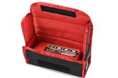 UK-LIPO SAFE BAG FOR 2 PCS 2S HARD CASE BATTERYPACKS CORALLY