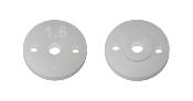 UK-FT 13mm Shock Pistons, 2.0mm, 2x1.6 TEAM-ASSOCIATED