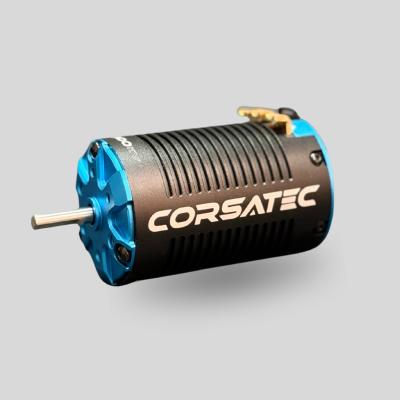 UK-Motor Brushless 1/8eme 1900 KV - V2 ("Thin-profile" front flange) CORSATEC