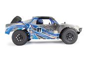 UK-ZORRO 1/10e Trophy truck brushed 4x4 RTR bleu FTX