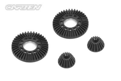 UK-Plastic 40T/17T Bevel Gear (For Solid Axle) CARTEN