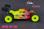 UK-Bodyshell lexan "RADIKAL" for AGAMA N1/N1E (clear) 6-MIK