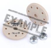 UK-Shock pistons 16mm FLAT/TAPER CNC 3x1.35 + 3x1.45 (2) TRC