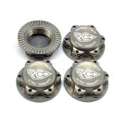 UK-Ultra-Lightweight Wheel Nuts – Fine Thread M12x1.0 (Grey) RC-PROJECT