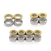 UK-Revolution Design Ultra Bearing Set Tamiya TT02 (16pcs) RUDDOG