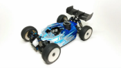 UK-Beretta Buggy Body (clear) for Team Associated RC8B4 nitro buggy LEADFINGER RACING