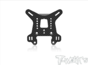 UK-Graphite Rear Shock Tower 4mm ( For Team Associated RC8 B4 ) T-WORK'S