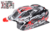 UK-Painted body red SPARK XB6 CORALLY