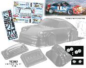 UK-1/10 Porsche Rally 1982 EMINENCE 190mm (unpainted) TEAM C