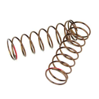 UK-Shock Spring Set (rear, 1.3×8.875, 3.22lb/in, 63mm, red) TEKNO-RC