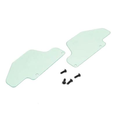 UK-Rear Arm Mud Guards (lexan, ET/NT48 2.0) TEKNO-RC