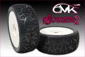 UK-Tires JOKER 2 glued on rims MEGA (la paire) 6-MIK