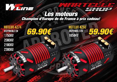 UK-NEW 1/8th Brushless Motor 4268 V2 2023 WS-LINE