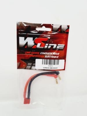 UK-Charging adapter cable lipo Deans/pk 4mm WS-LINE