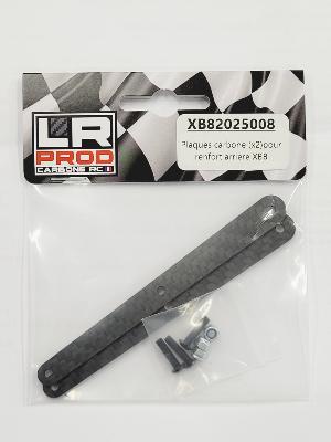 UK-Carbon plates for rear reinforcement XB8 (2) LR PROD