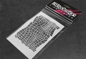 UK-Vinyl stencil 'Snake' BITTYDESIGN