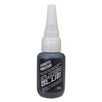 UK-Black Premium Cyano Tire Glue (20g) DONUTS RACING