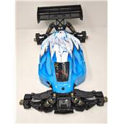 UK-Painted body "Vision" blue/white for MBX8E / Sworkz S35-3 and S35-4E SWORKZ