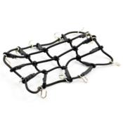 UK-LUGGAGE NET w/HOOKS L130MM X W110MM (UNSTRETCHED) FASTRAX