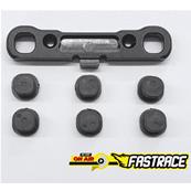 UK-FastRace Ergal 7075 Rear-Front Suspension Arm Mount with insert Sworkz S35-3 S35-3E FASTRACE