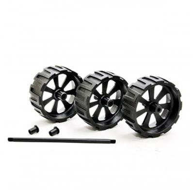 UK-HYPER MT PLUS II WHEELIE BAR WHEELS (3) HOBAO RACING