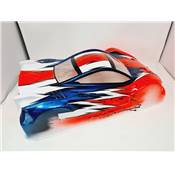 UK-Hyper GT8 body paint (White/Fluorescent Red/Blue) BITTYDESIGN