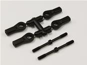 UK-Steering Rod Set(4x50mm/2pcs/MP9 TKI4) KYOSHO