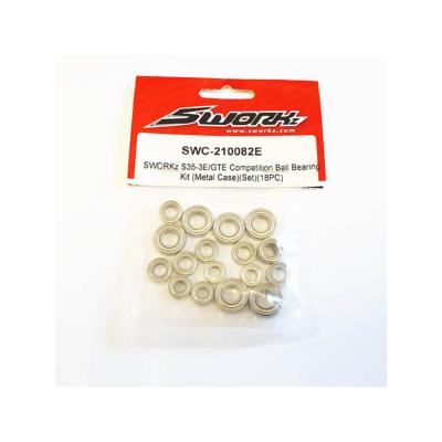 UK-Competition Ball Bearing Kit S35-3E/GTE/4/4E (Metal Case) (Set) (20PC) SWORKZ