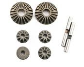 UK-Differential Gear & Shaft Set: 8B, 8T, 8X, 8XE LOSI