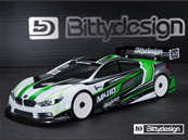 UK-M410 1/10 TC 190mm body (Light) BITTYDESIGN