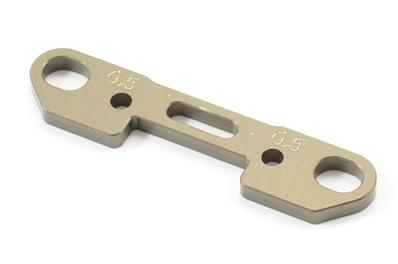 UK-HYPER VS/2 CNC ALU REAR LOWER ARM HOLDER 0.5 DEG. RR. HOBAO RACING