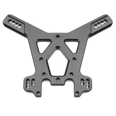 UK-Shock Tower (rear, 7075 CNC, gun metal anodized, EB48.3/NB48.3) TEKNO-RC