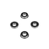 UK-Ball Bearing (8X16x5mm, flanged, shielded, 4pcs) TEKNO-RC