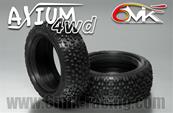 UK-Tires Axium front 4x4 Blue + Foams (pair) 6-MIK