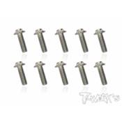 UK-Hex. Socket UFO Head Screw ( Class 12.9 ) 3x16mm (10) T-WORK'S
