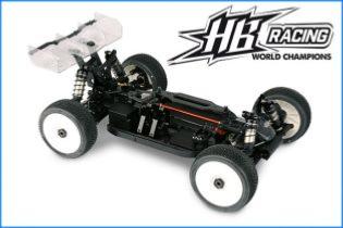 Spare parts and options 1/8th TT HB racing E817/D817