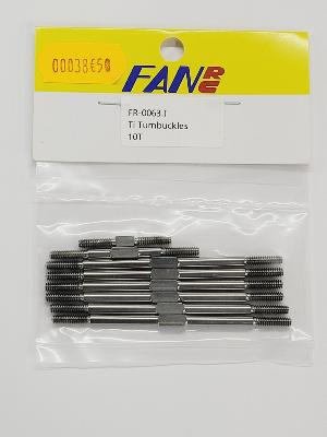 UK-Ti Turnbuckles for 10T FAN RC