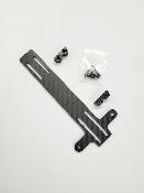 UK- Adjustable carbon fiber LiPo battery mounting plate for RC10 LR PROD