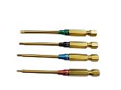 UK- Hexagonal pin set "gold" 1.5/2.0/2.5/3.0 mm WS-LINE