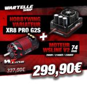 UK-Combo XR8 PLUS G2S 200Amp drive + 4274 V2 motor (KV of your choice) WS-LINE