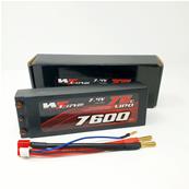 UK-Accu 7600 75c 2s 7.4V (prise PK de 4mm) 2S2P WS-LINE