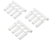 UK-HEAVY DUTY ROD ENDS (12) WHITE RPM