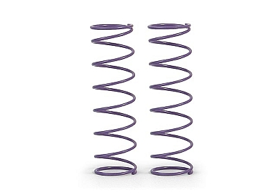 UK-Rear spring set C=0.65 violet (2) X-RAY