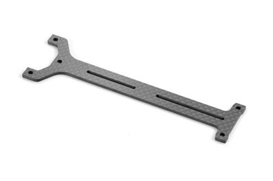 UK-Graphite Rear Upper Deck 2.0mm - Long X-RAY