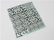 UK-KYOSHO Logo Decal KYOSHO