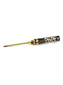 UK-FLAT HEAD SCREWDRIVER 4.0 X 100MM BLACK GOLDEN ARROWMAX