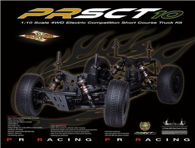 UK-Kit SCT 10 Short Course 1/10e 4x4 (version diff à pignons) PR RACING