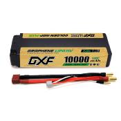 UK-Lipo Batterie 2S 7.6V 10000mAh 150C Gold-NGP 5mm with DEAN cable DXF