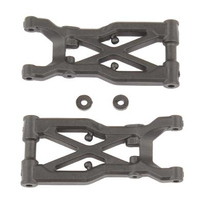 UK-RC10B74 FT Rear Suspension Arms, carbon TEAM-ASSOCIATED